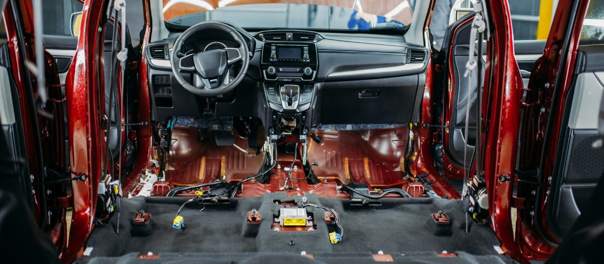 шумоизоляция днища автомобиля