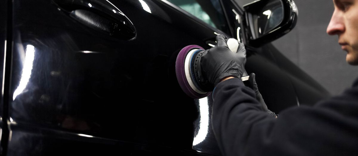 антиголограммная полировка автомобиля