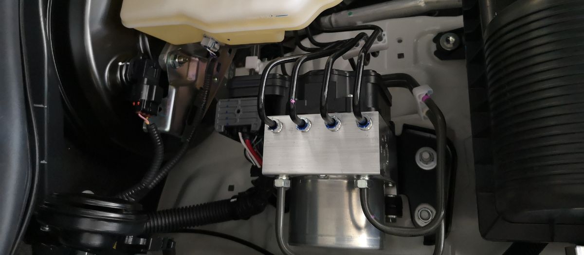 система ABS машины