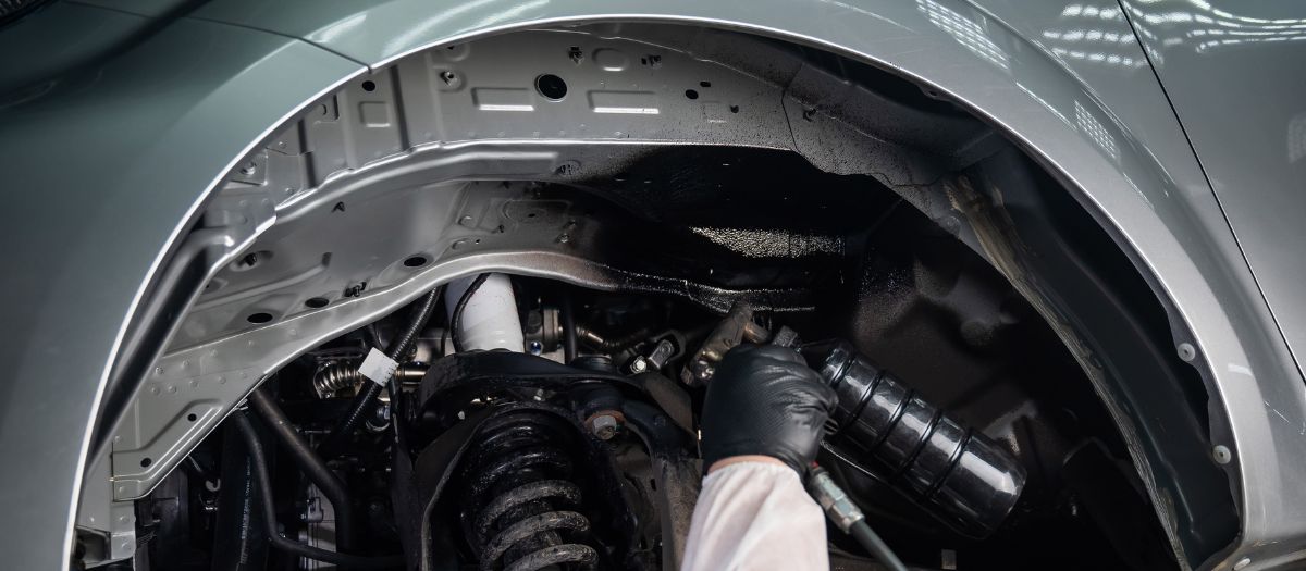 шумоизоляция днища машины